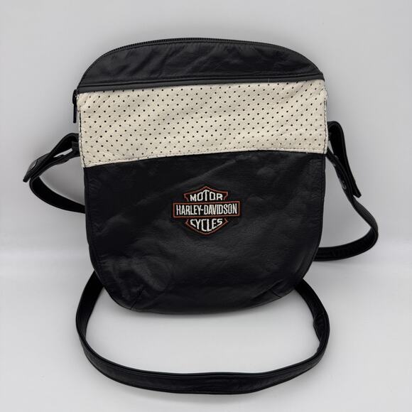 Harley-Davidson Handbags - Harley Davidson Shoulder Bag Leather Motorcycle Crossbody Accessory Biker Moto